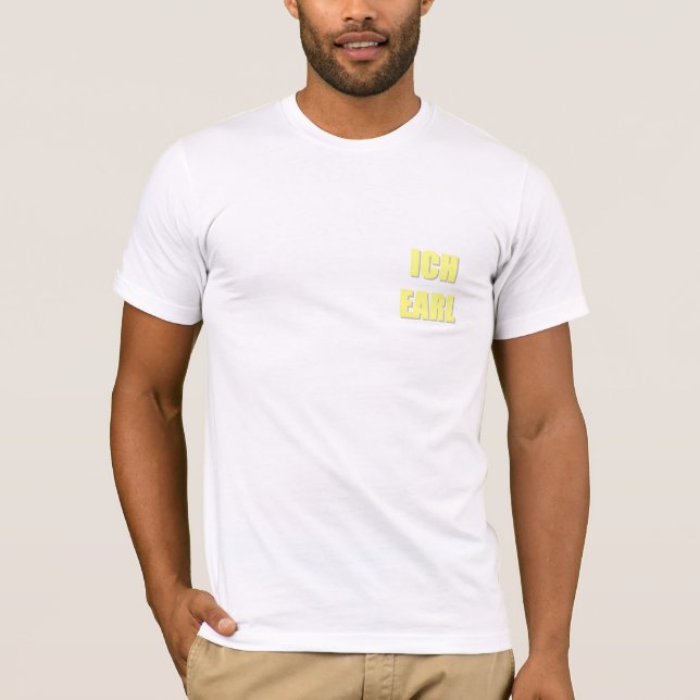 T-shirt ICANHASEARL - Personalizado (Frente)