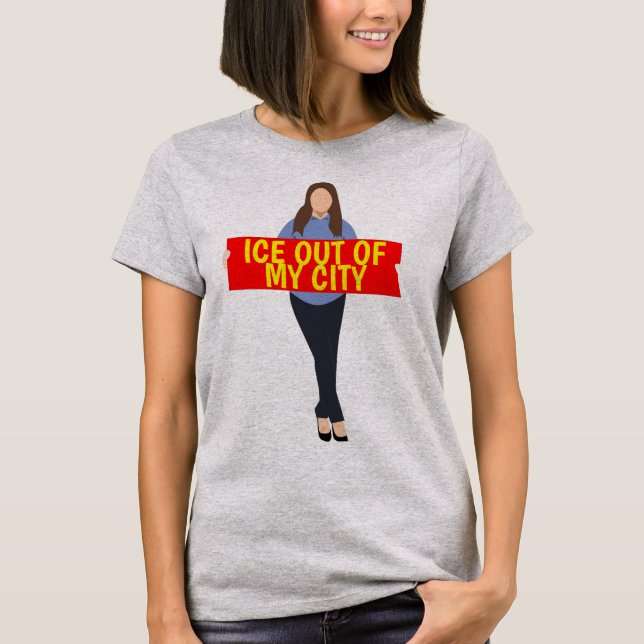 T-shirt Ice Out of My City (Frente)
