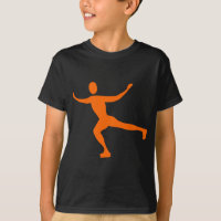 Ice Skating - Orange