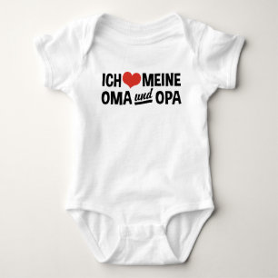 T-shirt Ich Meine Oma Und Opa