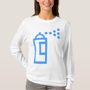 T-shirt Ícone da lata de pulverizador