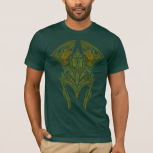 T-shirt Ícone do capacete das armas de Elven