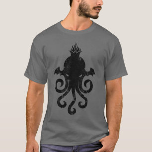 T-shirt Ícone do senhor Cthulhu Desvanecimento