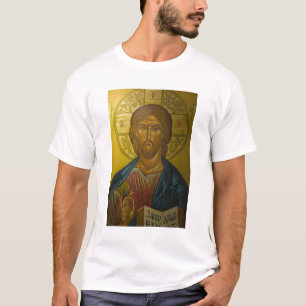 T-shirt Ícone Russo dentro da Igreja de St. Sophia /