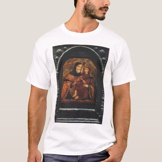 T-shirt Ícone St Joseph o carpinteiro (Frente)