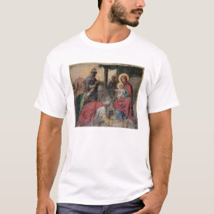 T-shirt Iconografia ortodoxa sérvia na Igreja de Valjevo. 