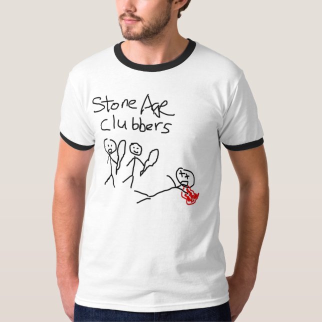 T-shirt Idade da Pedra (Frente)