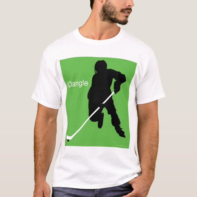 T-shirt iDangle (verde) (Frente)