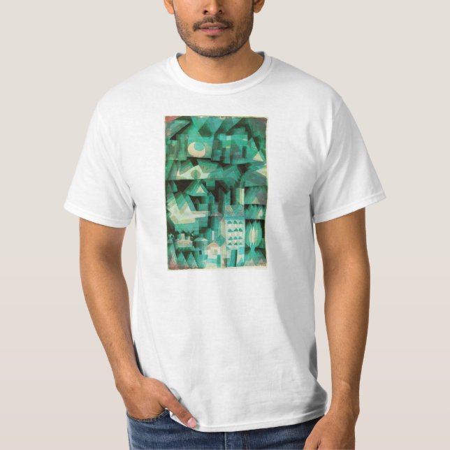 T-shirt ideal da cidade de Paul Klee (Frente)