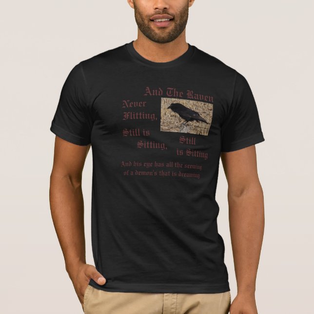 T-shirt ideal do corvo (Frente)