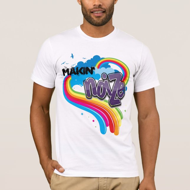 T-shirt ideal do verão da edição limitada do noIZe (Frente)