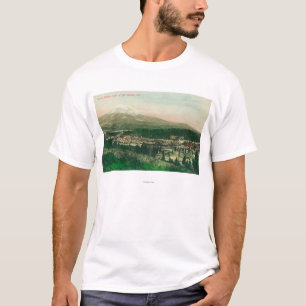 T-shirt Ideia aérea da estação da erva daninha na base 