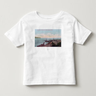 T-shirt Ideia da aterragem da balsa e norte aéreos