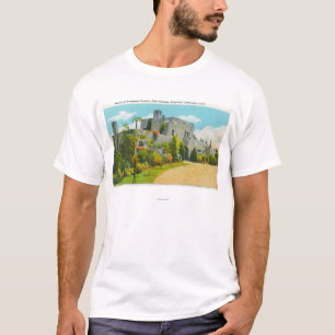 T-shirt Ideia da casa de Hoover, terreno de Stanford U