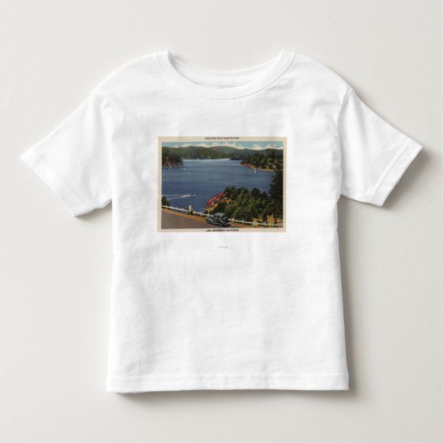 T-shirt Ideia da movimentação da borda do lago perto da (Frente)