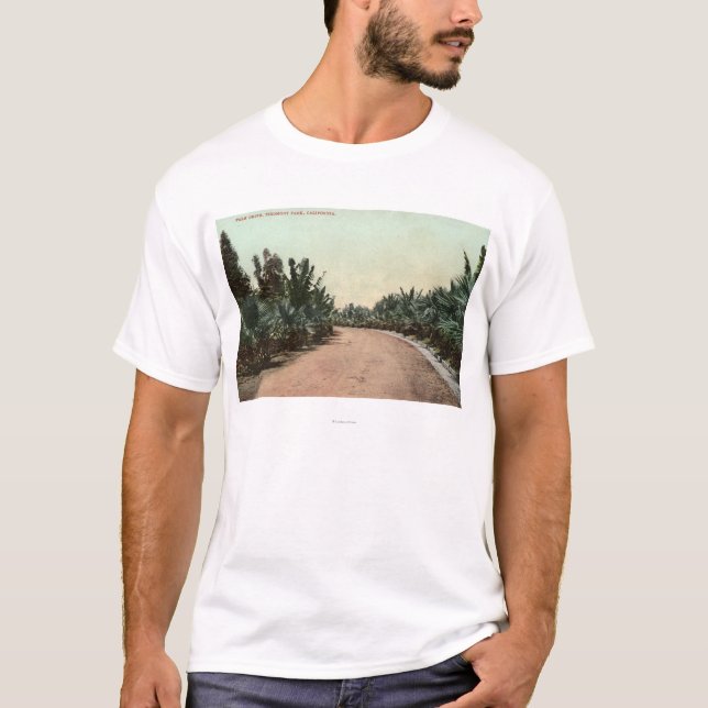 T-shirt Ideia da movimentação da palma (Frente)