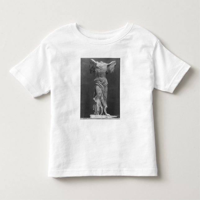 T-shirt Ideia da vitória Samothrace no museu do Louvre (Frente)