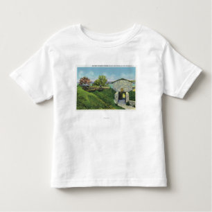 T-shirt Ideia de quartos do Adjutant no castelo francês