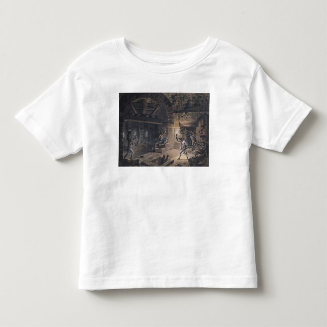 T-shirt Ideia de uma pilha no Bastille (Frente)