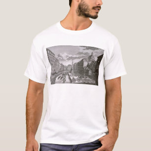 T-shirt Ideia de uma procissão no Graben