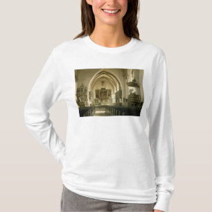 T-shirt Ideia do interior da igreja com