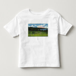 T-shirt Ideia do lago Cobbosseecontee e das relações de