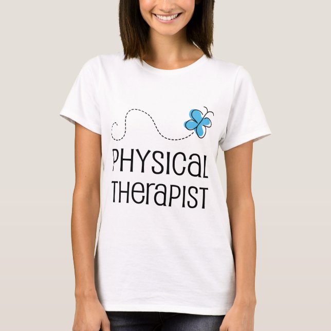 T-shirt Ideia do presente para o fisioterapeuta (Frente)