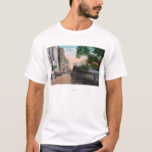 T-shirt Ideia exterior do teatro do auditório no 5o