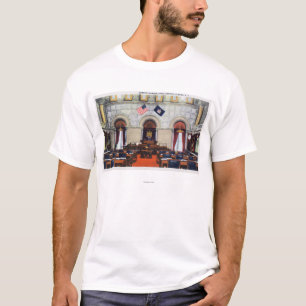 T-shirt Ideia interior da câmara de Senado do Capitólio