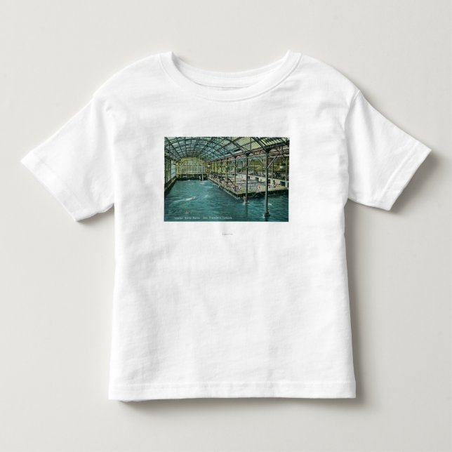 T-shirt Ideia interior dos banhos internos de Sutro (Frente)