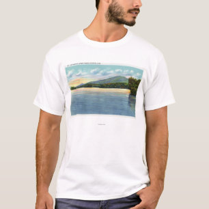T-shirt Ideia média do lago Saranac do Ampersand da