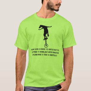 T-shirt Idioma engraçado do cavalo
