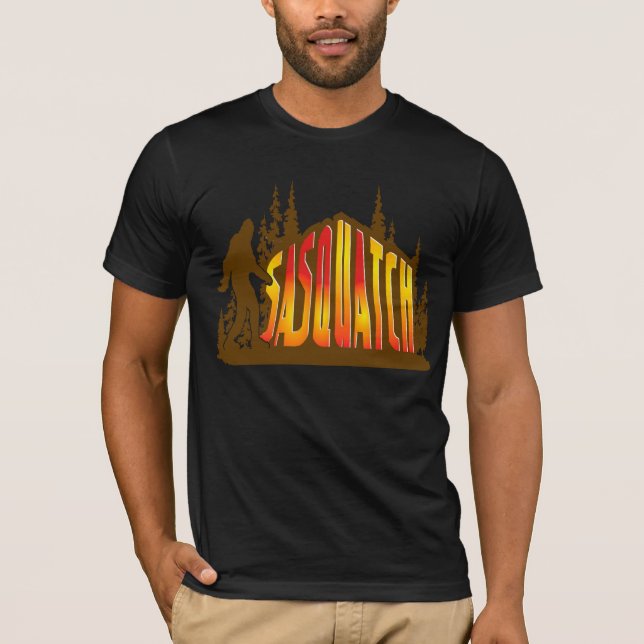 T-shirt ido de Squatchin - edição nova (Frente)