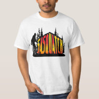 T-shirt ido de Squatchin - edição nova