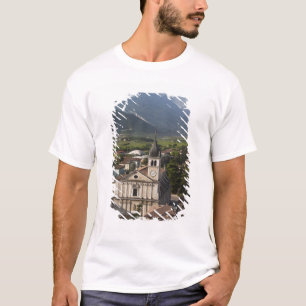 T-shirt Igreja colegiada de manhã, Arco, Trento