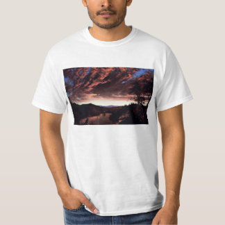 T-shirt Igreja de Frederic Edwin - crepúsculo na região
