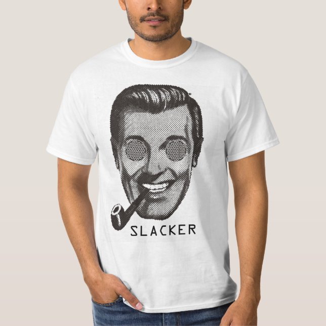 T-shirt Igreja do T do Slacker de Subgenius (Frente)