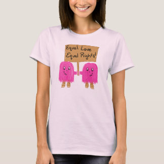 T-shirt igualdade rosa