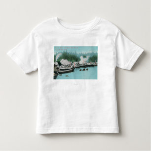 T-shirt Ilha de Japonski - nativos de Potlatchers & de