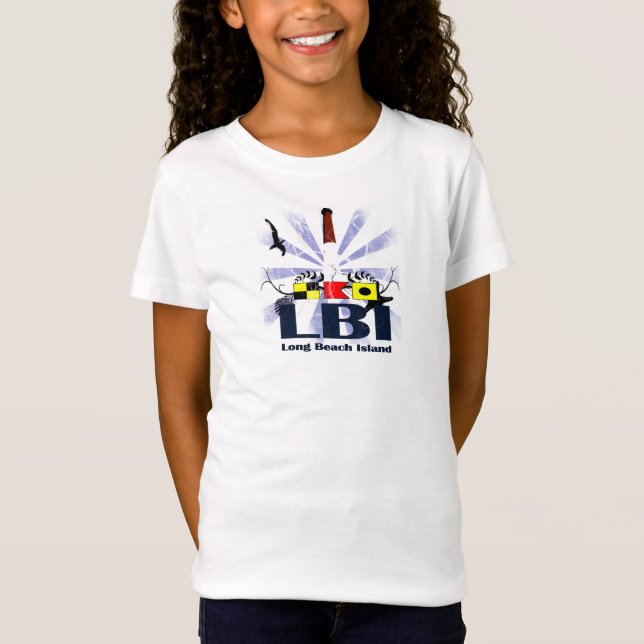 T-shirt Ilha de Long Beach (Frente)