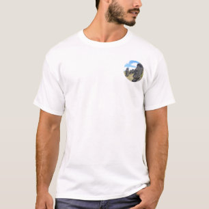 T-shirt Ilha de Páscoa, estátuas do moai