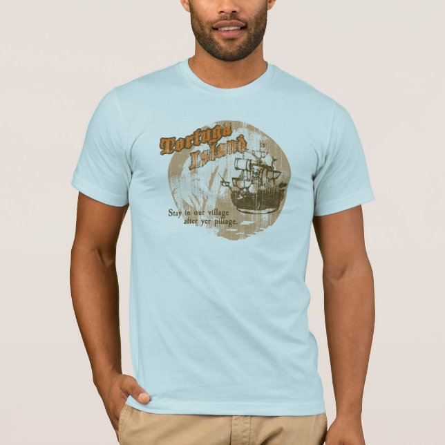 T-shirt Ilha de Tortuga (Frente)