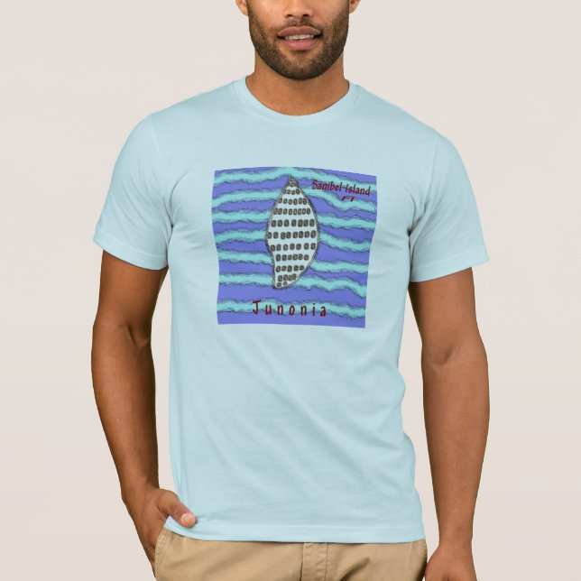 T-shirt Ilha Florida de Junonia Sanibel (Frente)