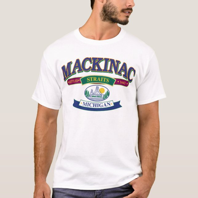 T-shirt Ilha Mackinac (Frente)