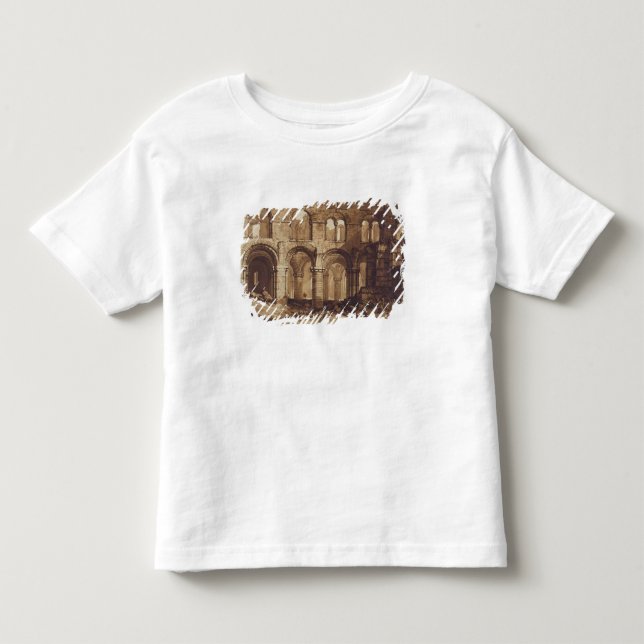 T-shirt Ilha santamente Cathed de Joseph Mallord William (Frente)