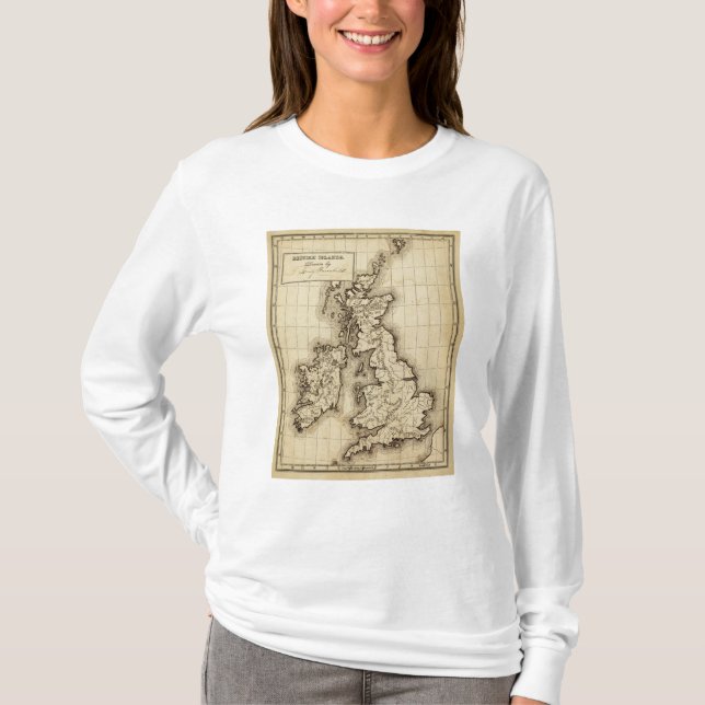 T-shirt Ilhas britânicas (Frente)