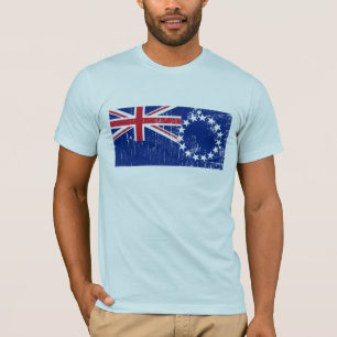 T-shirt Ilhas Cook do vintage