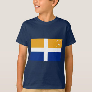 T-shirt Ilhas da bandeira de Scilly