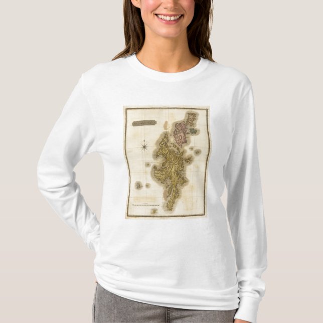 T-shirt Ilhas de Shetland (Frente)