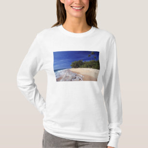 T-shirt Ilhas Fiji, Tavarua. Esta praia em Tavarua,